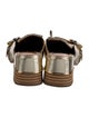 Tory Burch Leather Fringe Trim Accent Mules