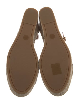 Tory Burch Leather Espadrilles