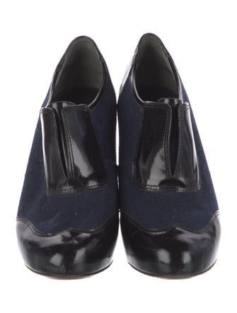 Tory Burch Wool Lace-Up Boots