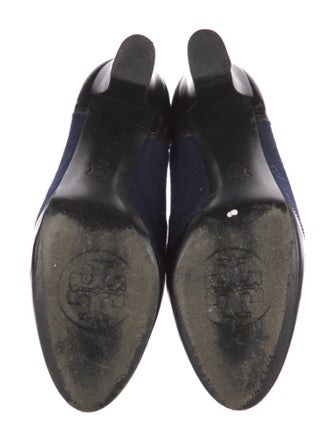 Tory Burch Wool Lace-Up Boots