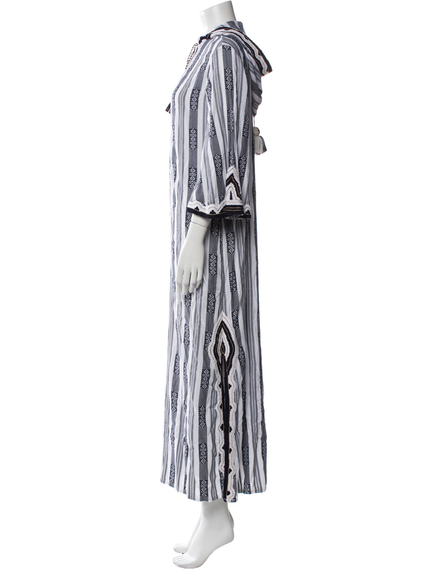 Tory Burch Striped Long Dress