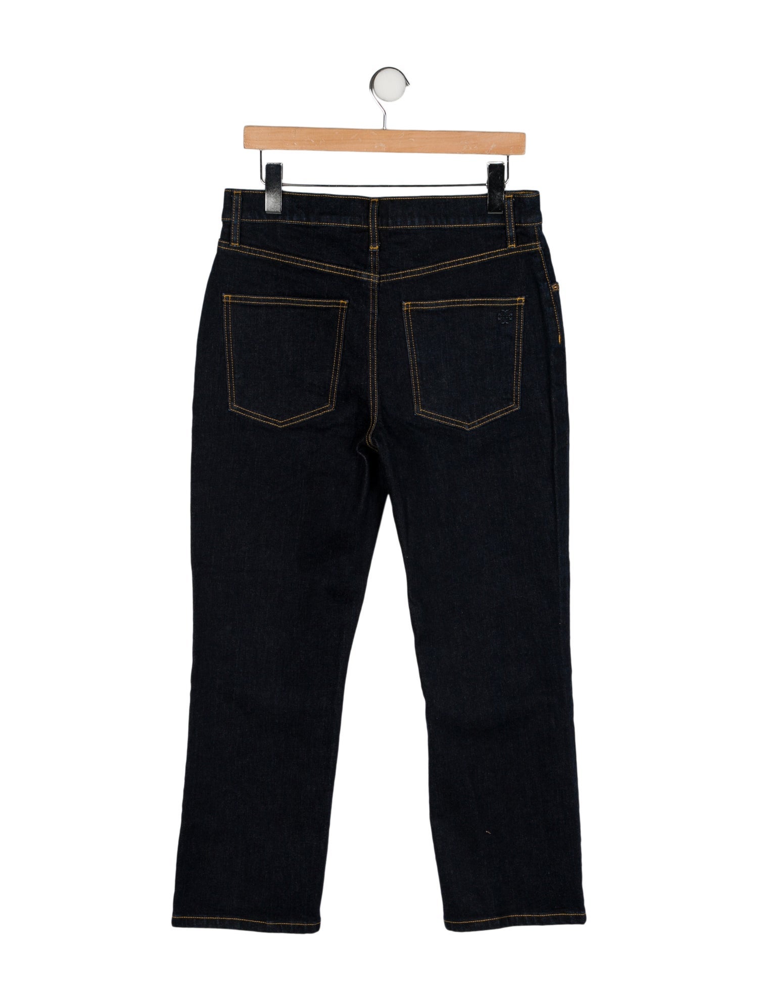Tory Burch Mid-Rise Straight Leg Jeans w/ Tags