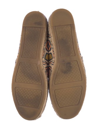Tory Burch Canvas Printed Espadrilles