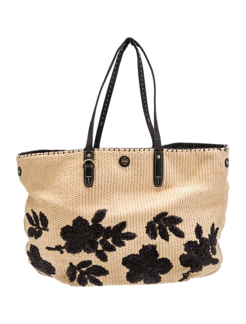 Tory Burch Raffia Tote