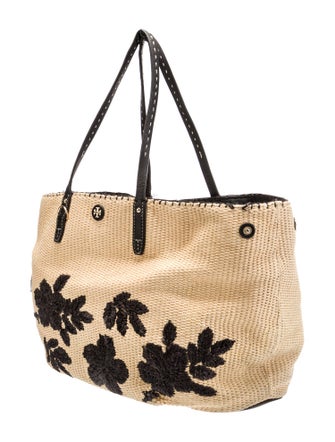 Tory Burch Raffia Tote