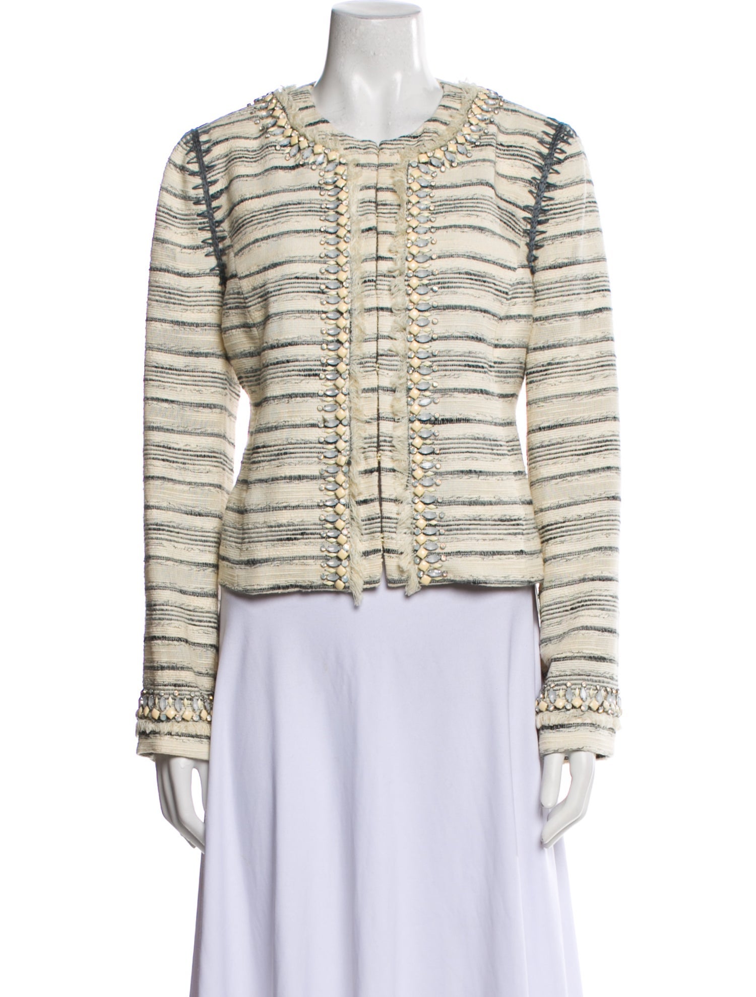 Tory Burch Striped Jacket