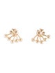 Tory Burch Faux Pearl & Crystal Kira Drop Earrings