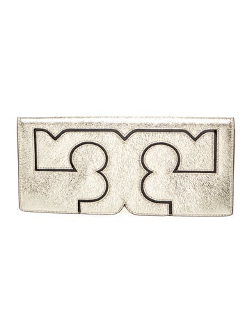 Tory Burch Clutches Leather Clutch