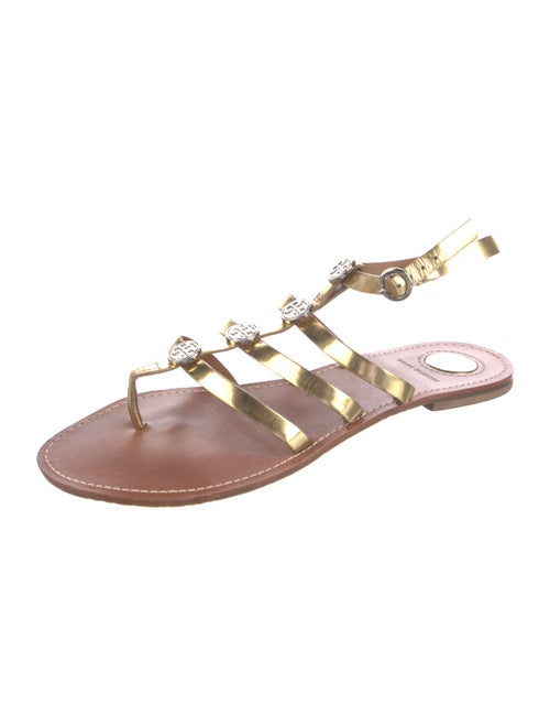 Tory Burch Patent Leather Gladiator Sandals