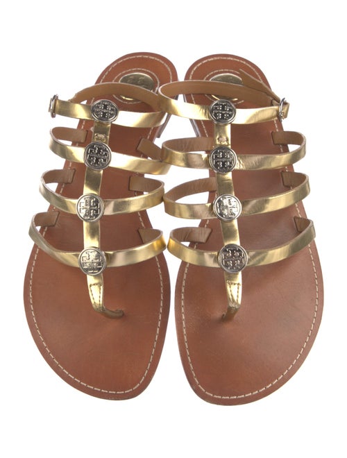 Tory Burch Patent Leather Gladiator Sandals