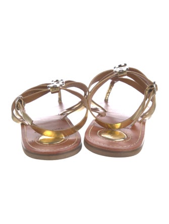 Tory Burch Patent Leather Gladiator Sandals