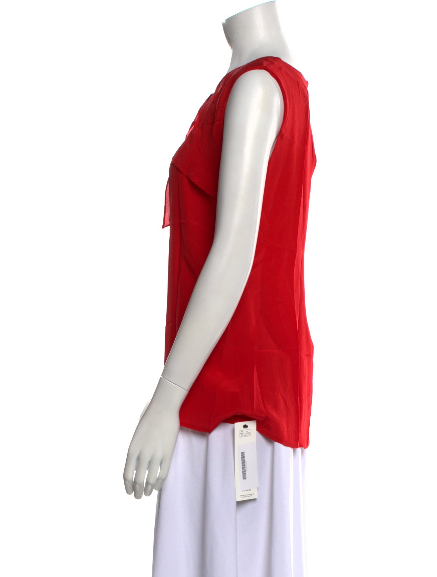 Tory Burch Silk Crew Neck Blouse