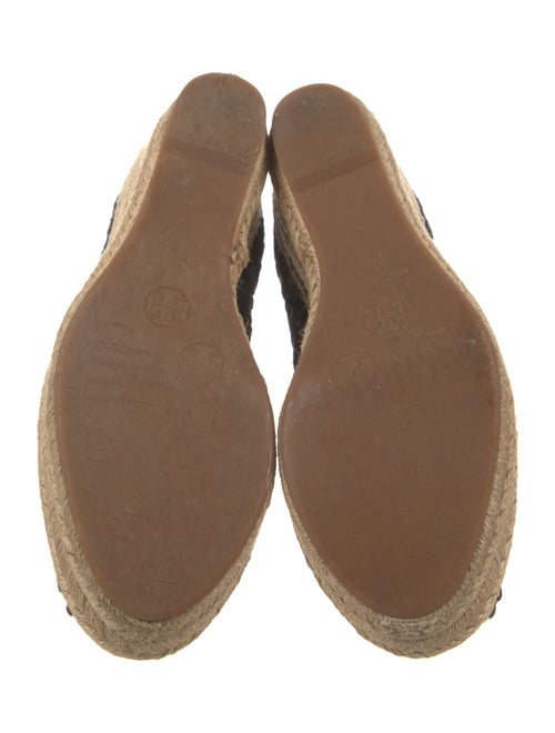 Tory Burch Lace Pattern Embroidered Accent Pumps