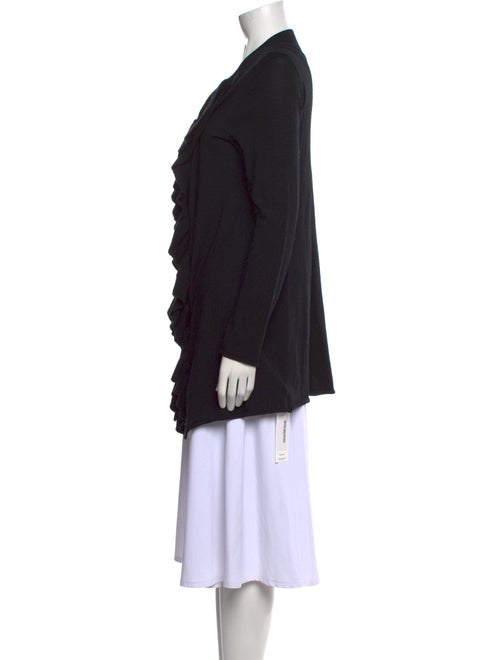 Tory Burch Merino Wool Open Front Sweater