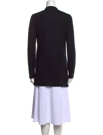 Tory Burch Merino Wool Open Front Sweater