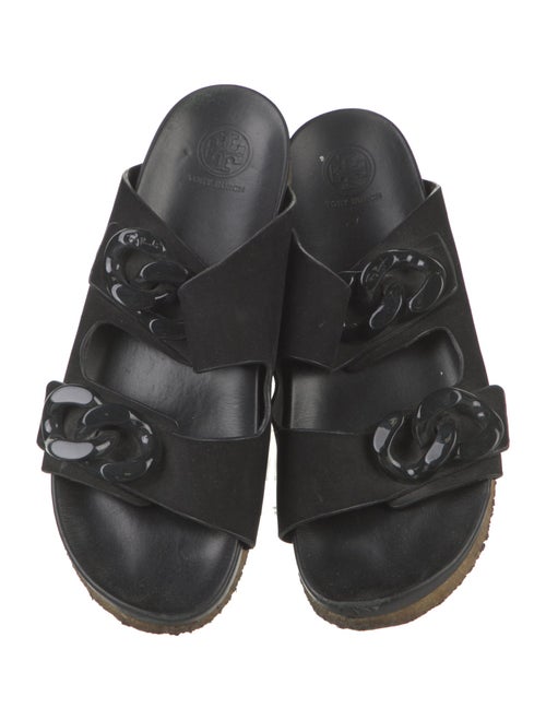 Tory Burch Suede Slides