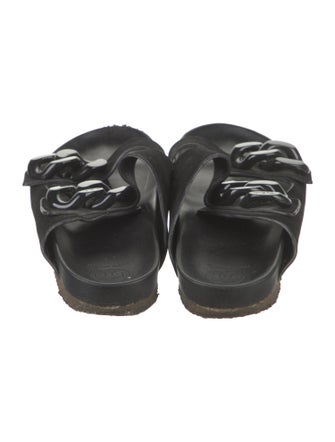 Tory Burch Suede Slides