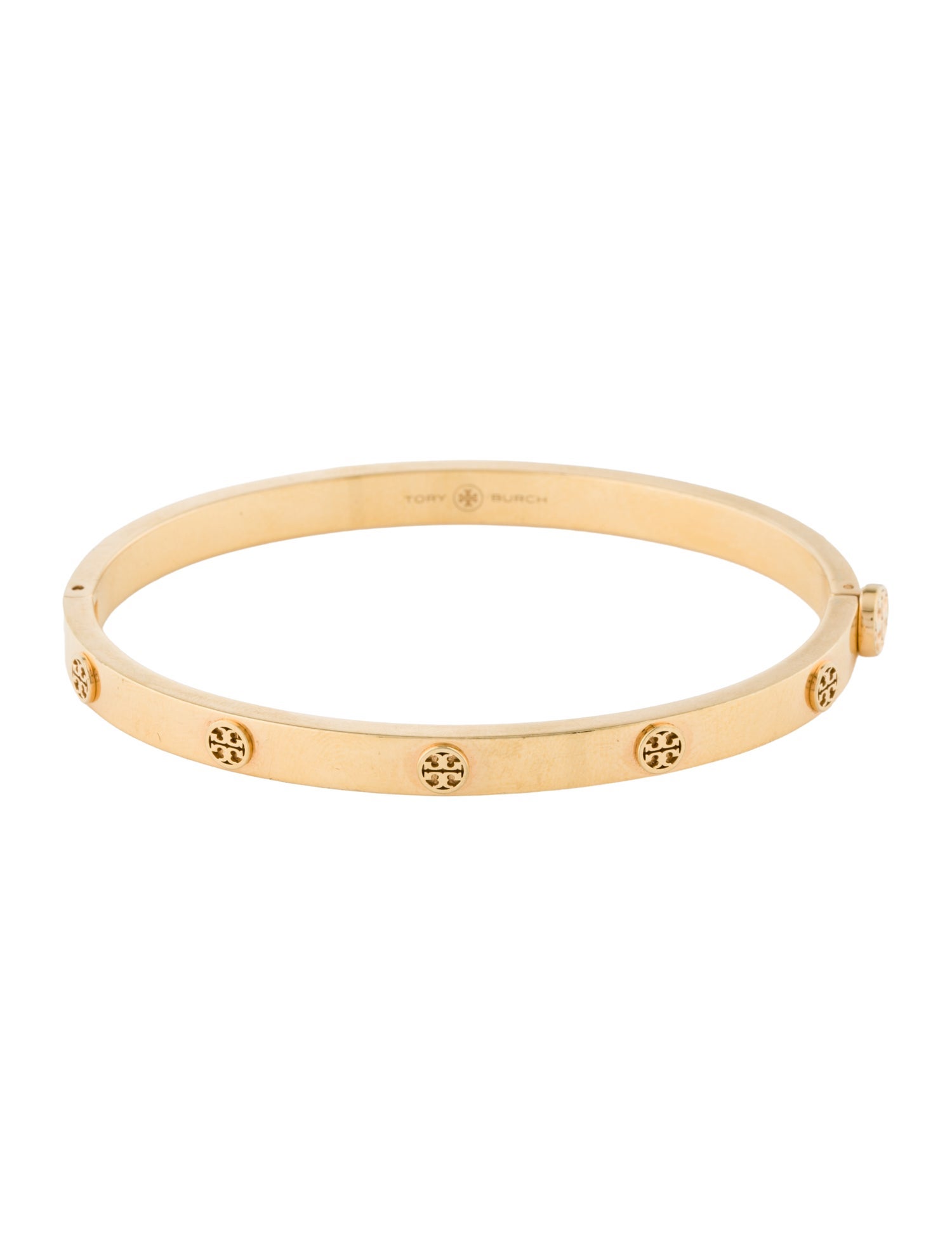 Tory Burch Miller Studded Hinge Bangle