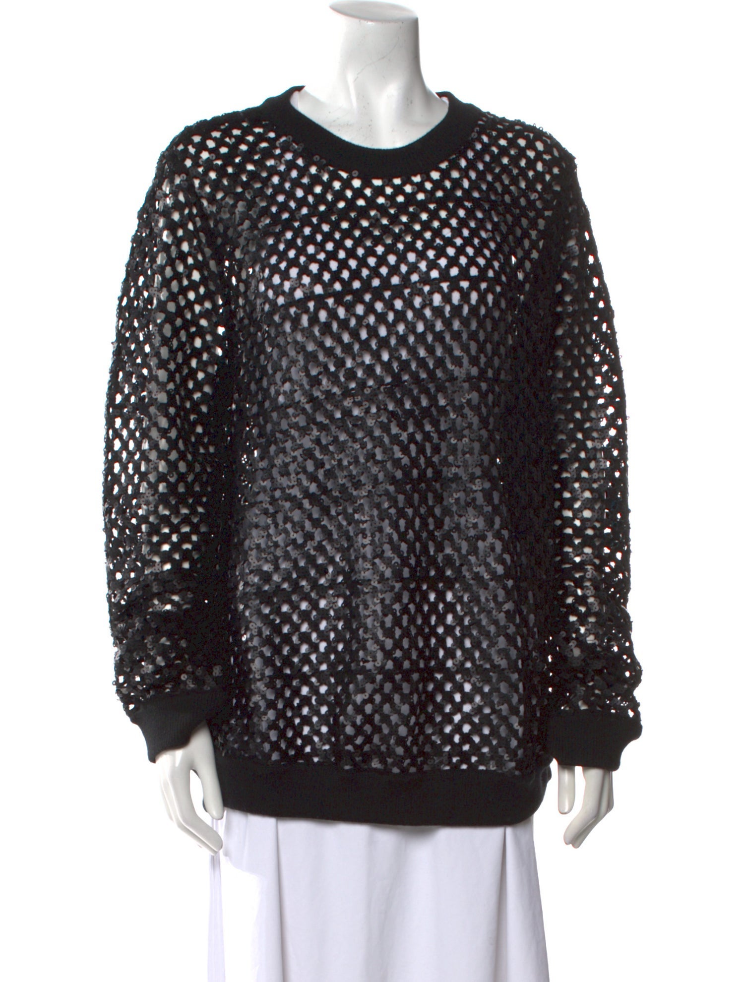 Tory Burch Merino Wool Crew Neck Sweater