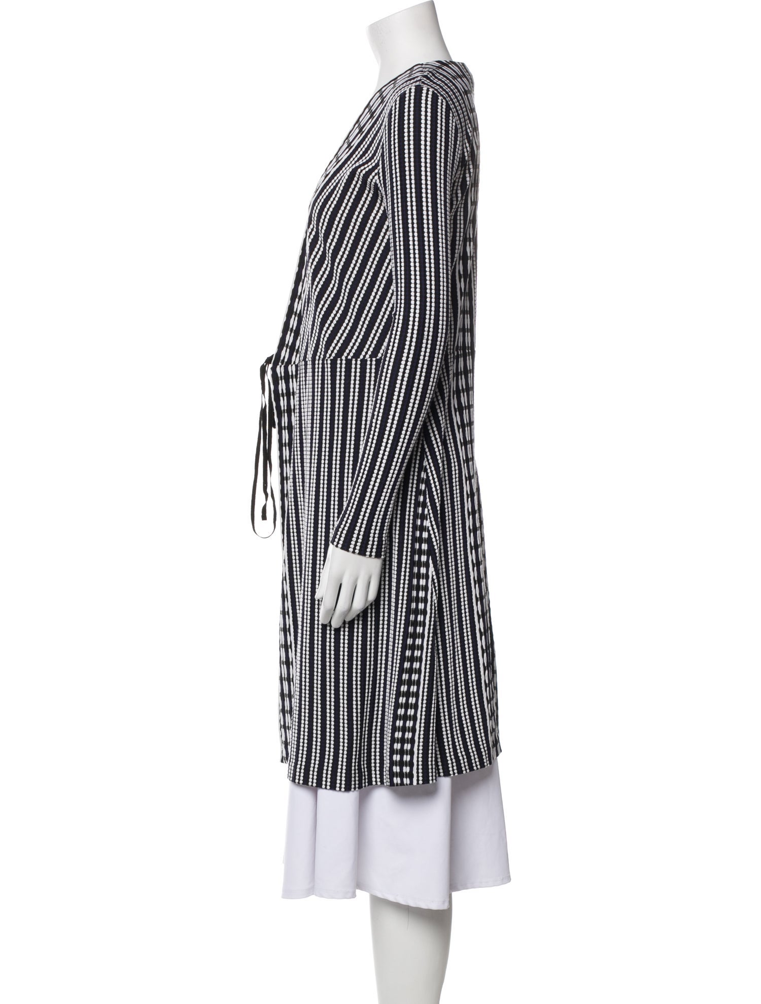 Tory Burch Striped Robe