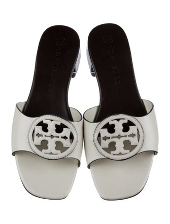 Tory Burch Leather Slides