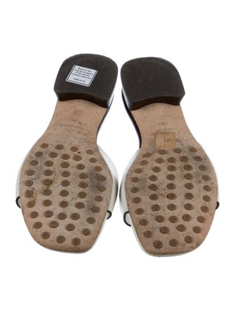 Tory Burch Leather Slides