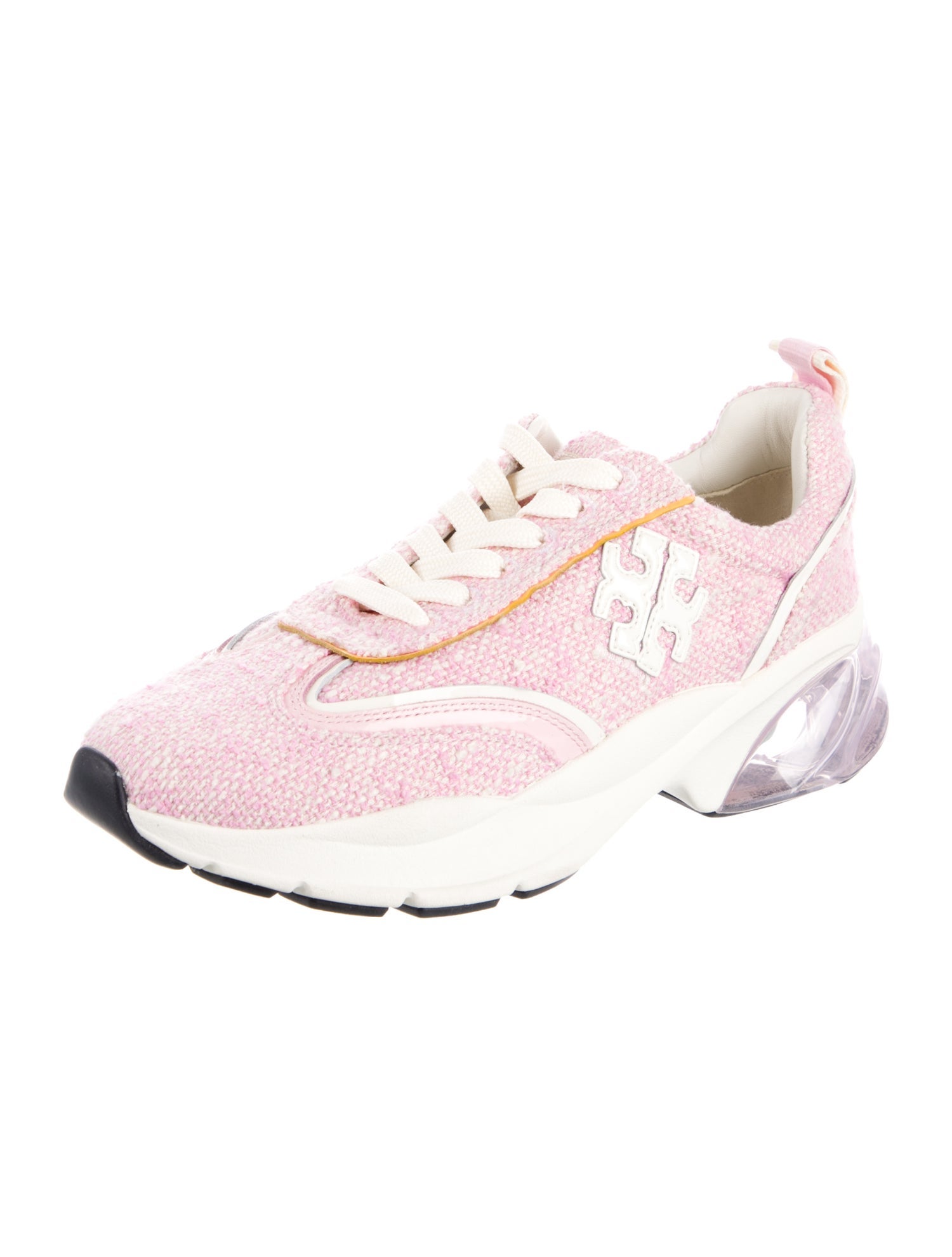 Tory Burch Tweed Tweed Pattern Sneakers