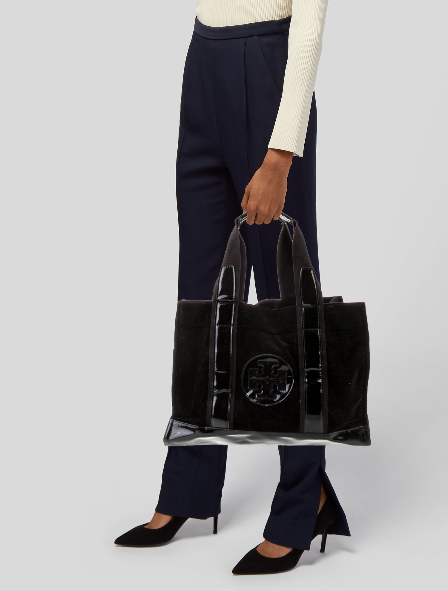 Tory Burch Velvet Weekender Bag