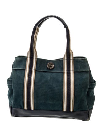 Tory Burch Canvas Top Handle Bag