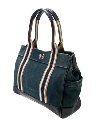 Tory Burch Canvas Top Handle Bag