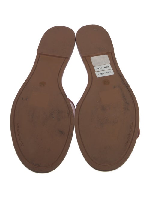Tory Burch Leather Slides