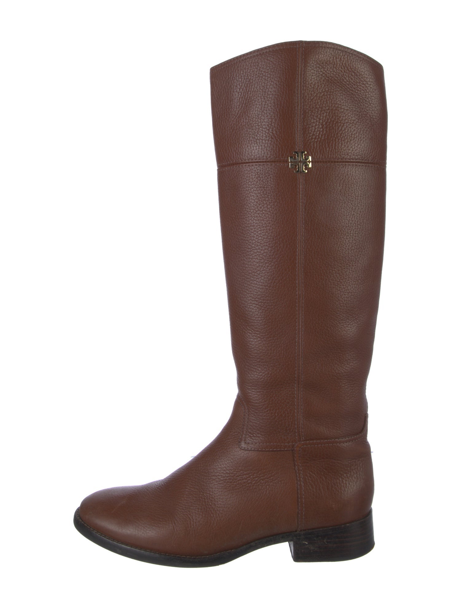 Tory Burch Leather Riding Boots