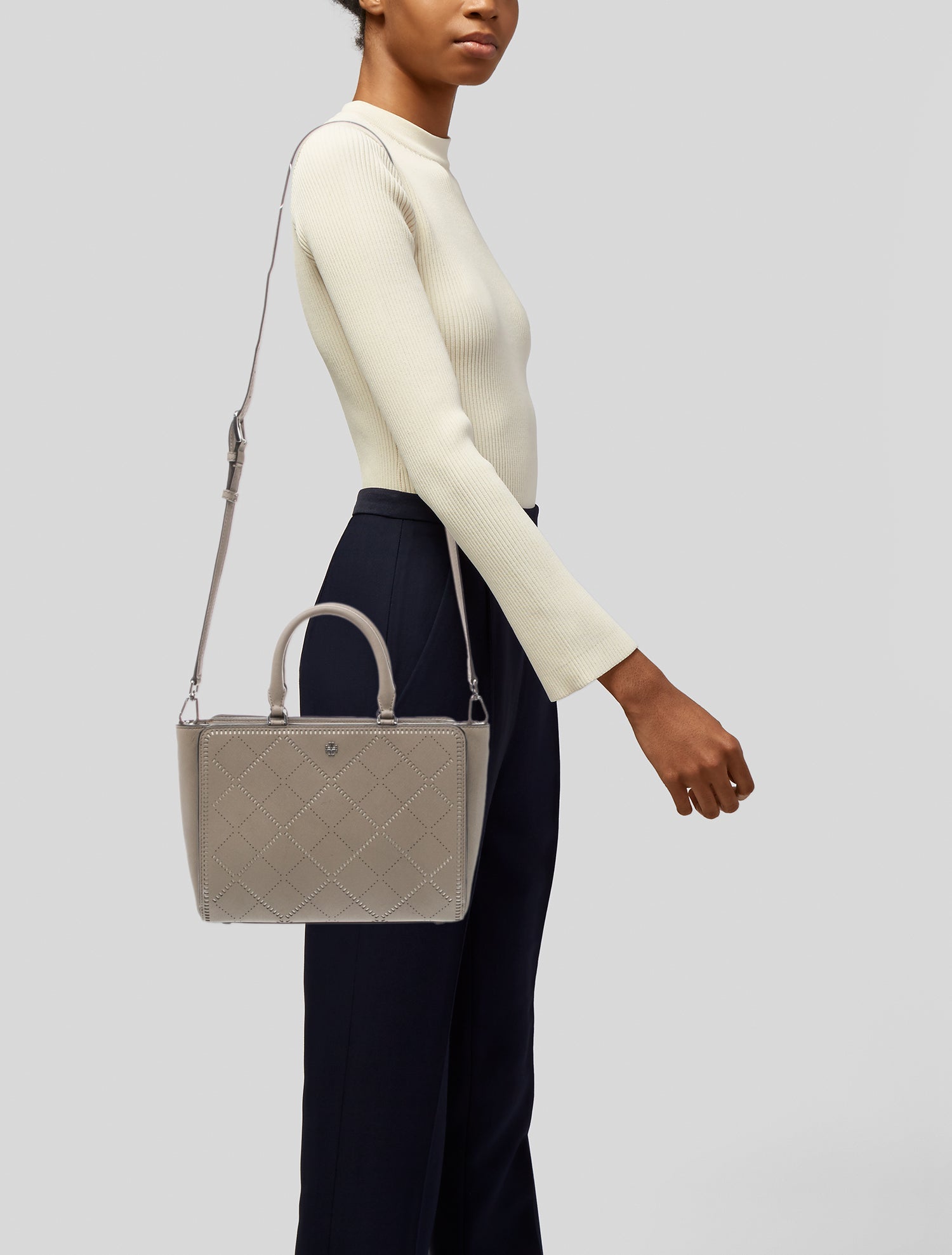 Tory Burch Saffiano Leather Crossbody Bag