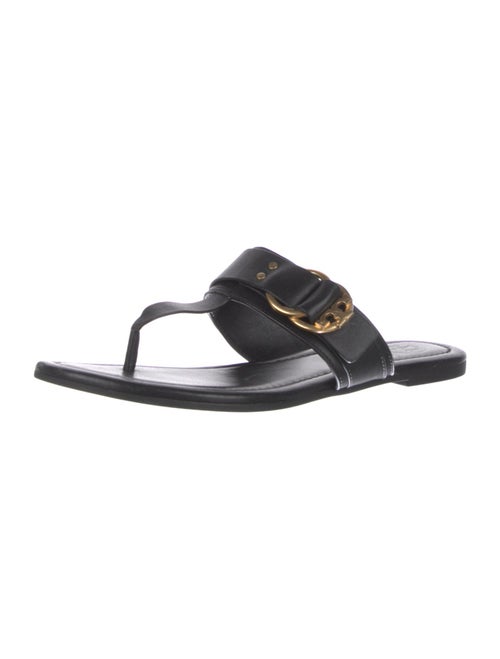 Tory Burch Leather Slides