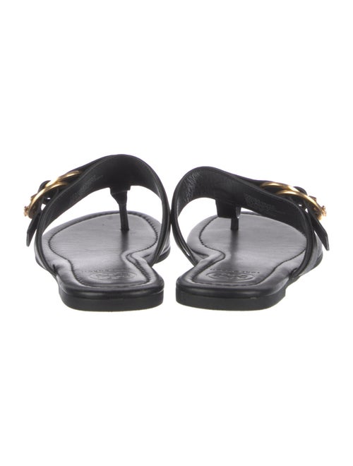 Tory Burch Leather Slides