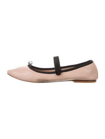 Tory Burch Leather Mary Jane Flats