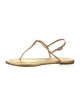 Tory Burch Leather T-Strap Sandals
