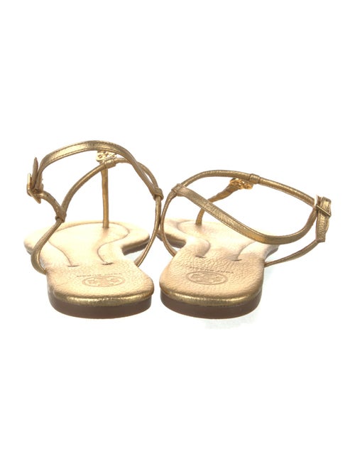 Tory Burch Leather T-Strap Sandals