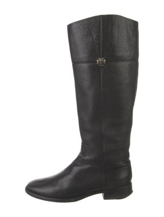 Tory Burch Leather Riding Boots