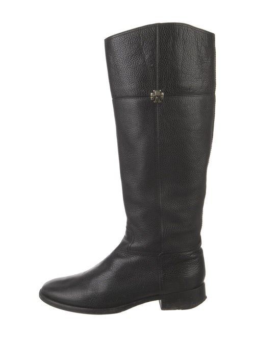 Tory Burch Leather Riding Boots