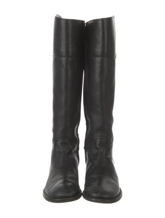 Tory Burch Leather Riding Boots