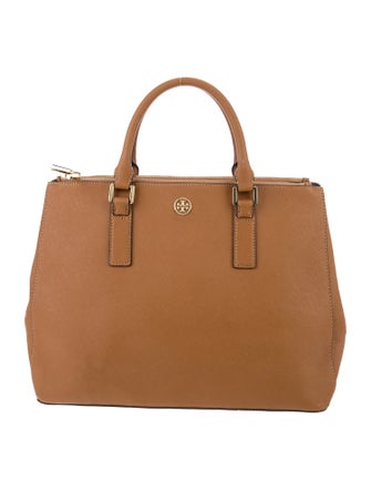 Tory Burch Saffiano Leather Top Handle Bag