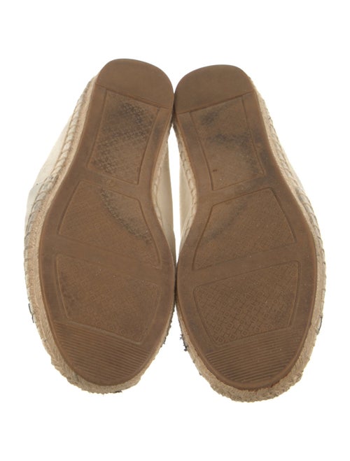 Tory Burch Canvas Printed Espadrilles