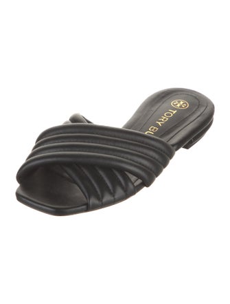 Tory Burch Leather Slides