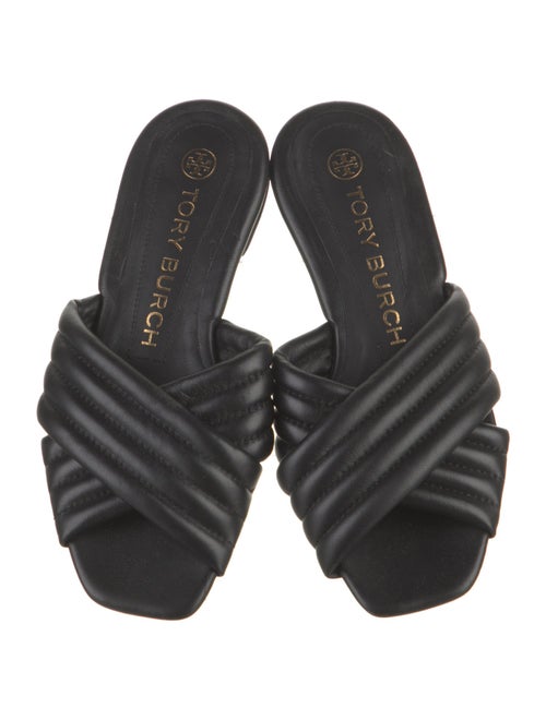 Tory Burch Leather Slides