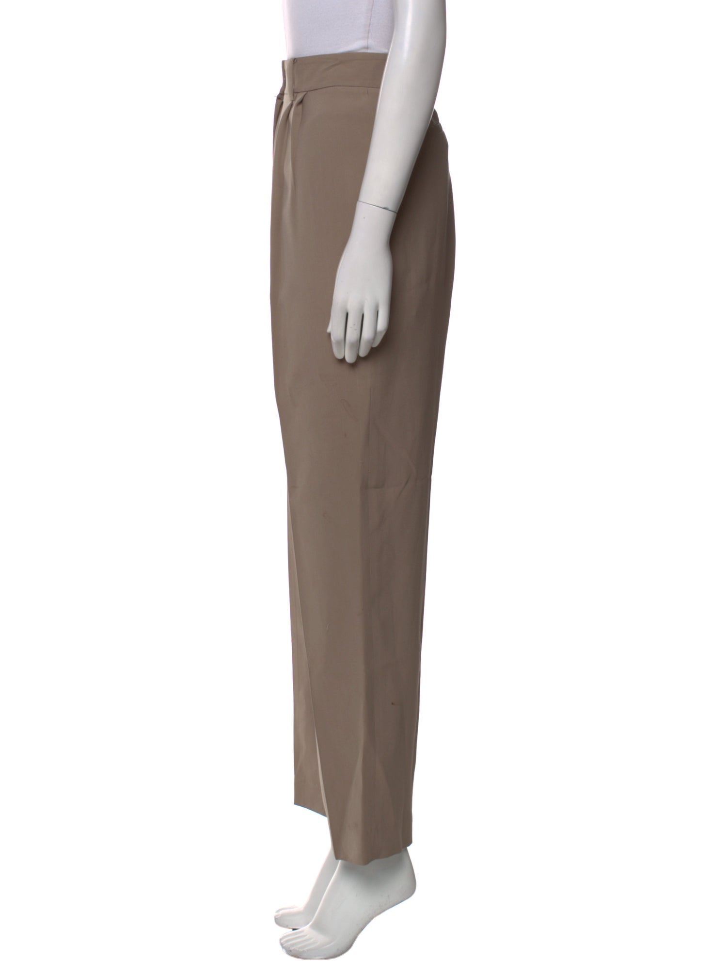 Tory Burch Silk Straight Leg Pants