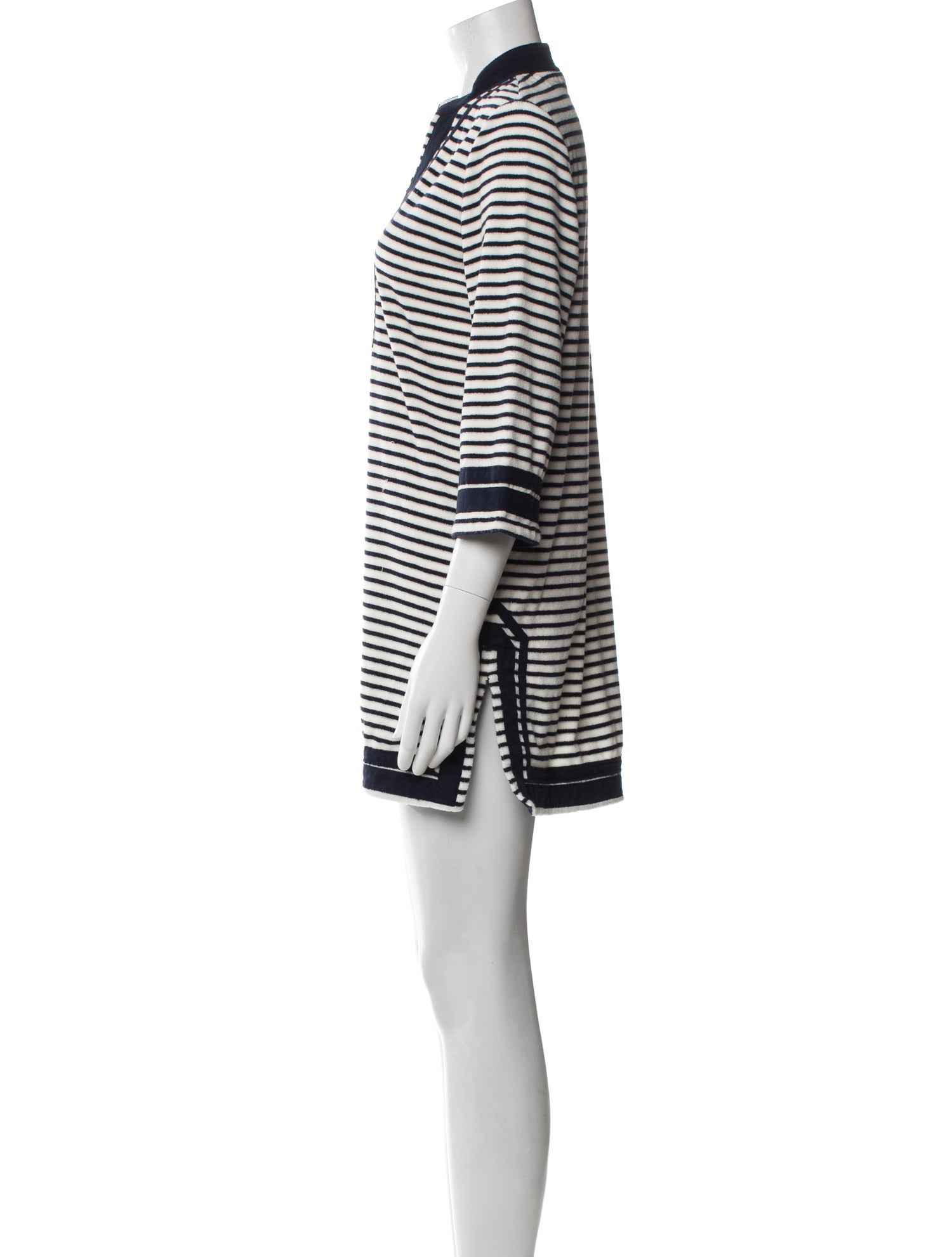Tory Burch Striped Mini Dress