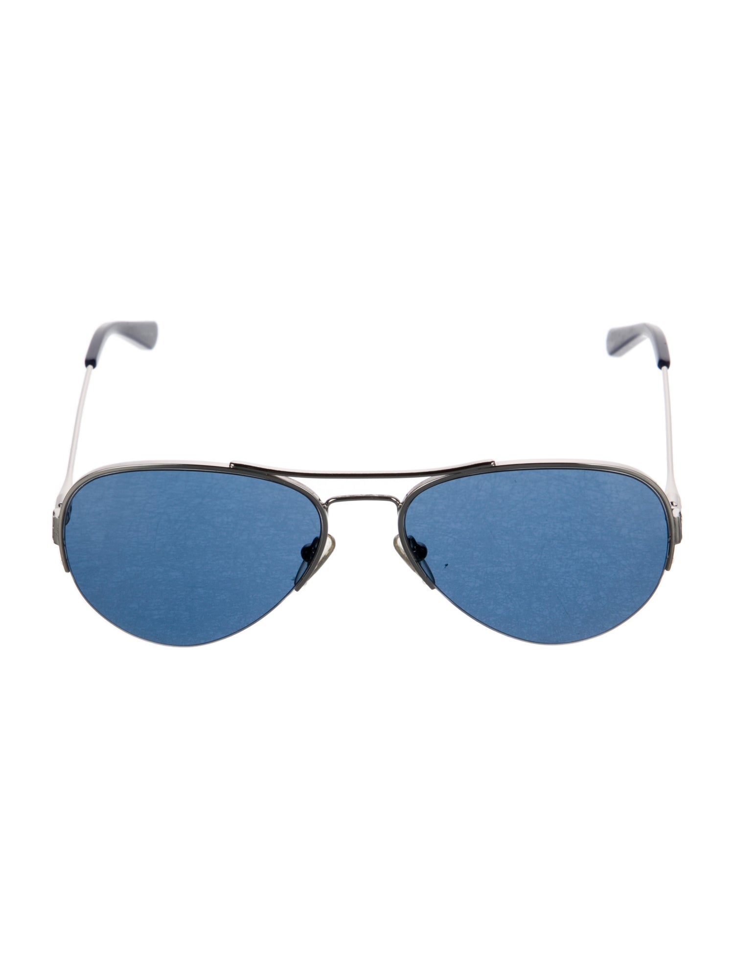 Tory Burch Aviator Mirrored Sunglasses