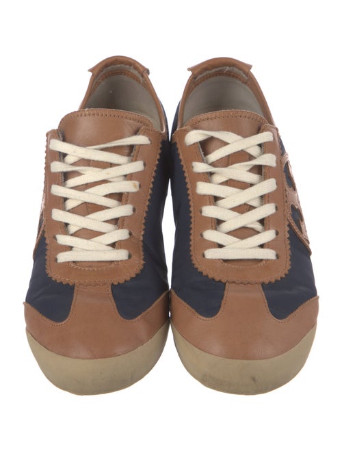 Tory Burch Leather Printed Sneakers