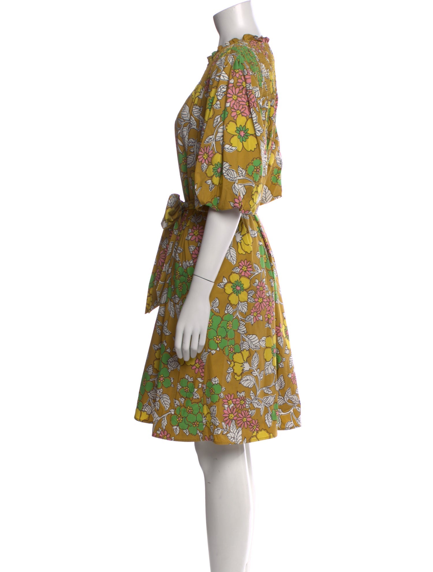 Tory Burch Floral Print Mini Dress